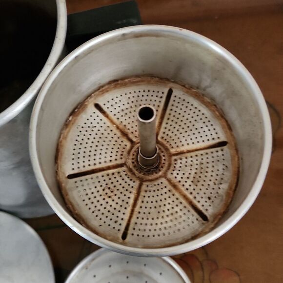 Vintage Mirro Aluminum Percolator Pot Stove Top 9 Cup - Picture 9 of 13